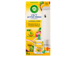 Air Wick Active Fresh automatický difuzér a náplň na vodní bázi - Maracuja a tropické mango 228ml