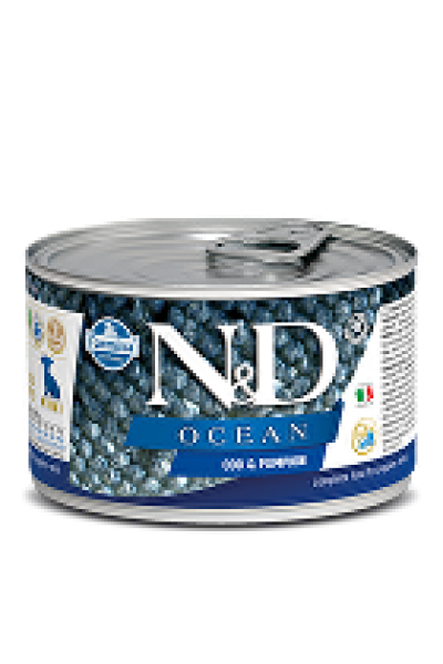 N&D DOG OCEAN Puppy Codfish & Pumpkin Mini 140g