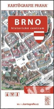 Brno - Historické centrum/Kreslený plán města
