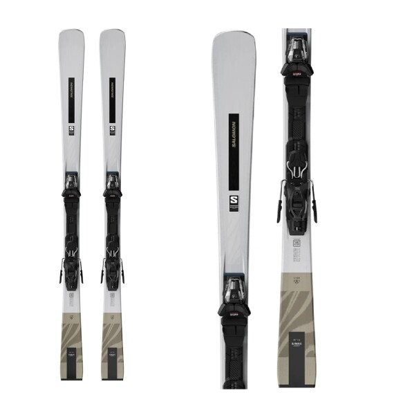 Sjezdové lyže SALOMON E S/Max N°10 + M10 GW L80, Silver délka: 160
