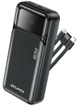 Awei PA-93 20000mAh / Powerbanka / 22,5W PD / integrované kabely (AWE000307)