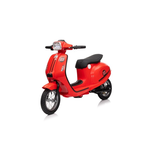 Mamido Dětský elektrický skútr Retro 23 červený