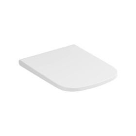 CERSANIT - Toaletní sedátko LARGA čtverec SLIM WRAP DUR SC EO ONE BUTTON bílá mat BOX K98-0264