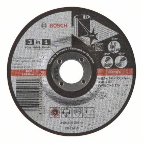 Bosch Dělicí kotouč 3 v 1 A 46 S BF, 125 mm, 2,5 mm