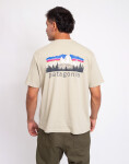 Tričko Patagonia M's Fitz Roy Foothills T-Shirt Weathered Stone