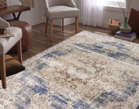 DumDekorace Vintage nadčasový koberec se vzorem Šířka: 200 cm | Délka: 290 cm