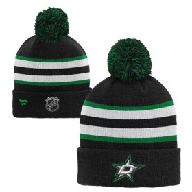 Outerstuff Dětská zimní čepice Dallas Stars NHL Cuffed Beanie With Pom