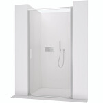 CERANO - Sprchové otočné dveře Porte L/P - 8 mm - chrom, transparentní sklo - 90x195 CER-413477