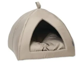 Dog Fantasy Kukaň Basic světle šedá 43x43x35cm (454-23612)