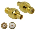 DeLock adaptér SMA Jack - MCX Jack zlatá / Adaptér / 0-3000 MHz (89988)