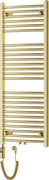 MEXEN - Ares radiátor + topná tyč 1200 x 500 mm, 600 W, zlatá W102-1200-500-2600-50