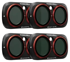 Freewell Bright Day sada filtrů pro Insta360 Luna Ultra / Filtry / ND8/PL, ND16/PL, ND32/PL, ND64/PL / 4 ks (FW-LNUB-BRG)