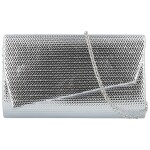 Módní dámské psaníčko Michelle Moon Astra, stříbrné