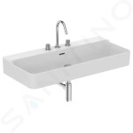 IDEAL STANDARD - Conca Ceram Umyvadlo 1000x450 mm, s přepadem, 3 otvory pro baterii, bílá T379801