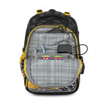 Bagmaster DOPI 23 C školní batoh žluté auto
