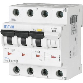 Eaton 170999 proudový chránič/elektrický jistič 4pólový 16 A 0.03 A 415 V/AC