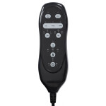 Křeslo polohovací masážní s výhřevem, 8bodová vibrační masáž, zvedací systém, USB, krémová látka
