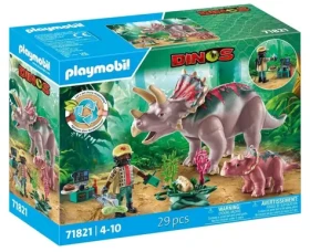 Playmobil® Dinos 71821 Triceratops s mládětem