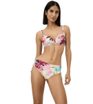 Dámská plavková podprsenka Summer Fleur WP - Triumph tmavá kombinace tyrkysové (M025) 042B