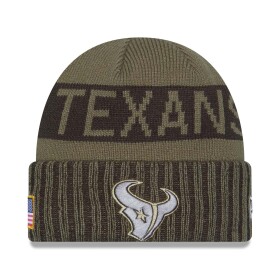 New Era Pánská zimní čepice Houston Texans NFL 2025 Salute to Service Sport