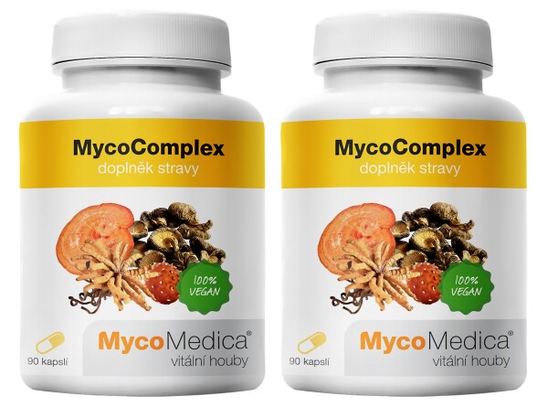 2x MycoMedica MycoComplex 180 kapslí