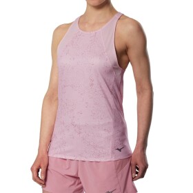 Běžecké tílko Mizuno Active DryAeroFlow Graphic Tank Top J2GAD21664 Velikost textilu: M