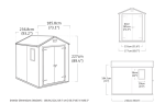 KETER MANOR domek 6x8 DD