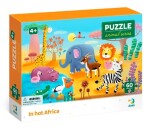 Dodo Puzzle biomy - Vedro v Africe 60 dílků