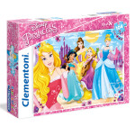 Clementoni Puzzle Maxi - Princezny, 104 dílků - Clementoni