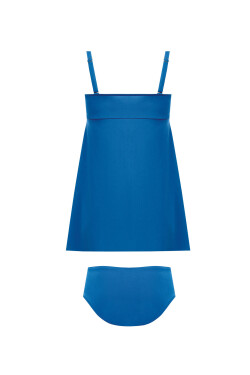 Dámské dvoudílné plavky model 17530908 - Self Velikost: 44D, Barvy: Modrá