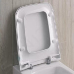 GEBERIT - iCon WC sedátko, duroplast, Softclose, bílá 571910000