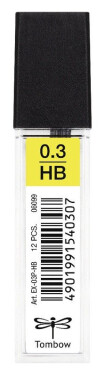 Tombow Tuha do mikrotužky 0,3 mm - HB