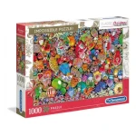 Clementoni PUZZLE Impossible: Třpytivé Vánoce