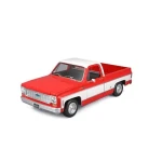 Maisto Chevrolet C10 Cheyenne Super 1974 červeno-bílá