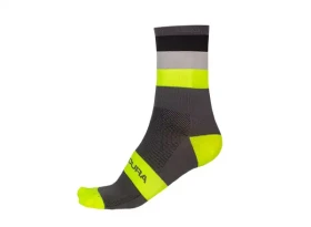 Endura Bandwidth ponožky Hi-Viz Yellow - Endura Bandwidth ponožky Hi-Viz Yellow vel. S/M