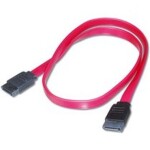 PremiumCord 0.5m datový kabel SATA150/300 červený (8592220002008)