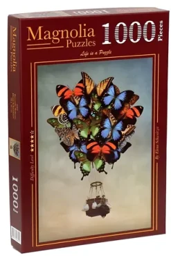 MAGNOLIA Puzzle Balón z motýlů