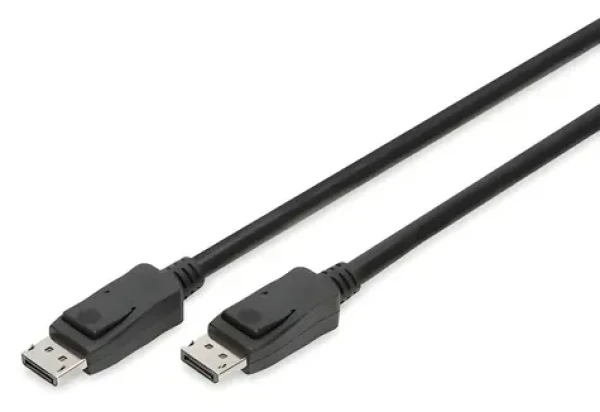Digitus DisplayPort 8K černý / Kabel / 5 m / DisplayPort 1.4 / 32,4 Gbit/s (AK-340106-050-S)