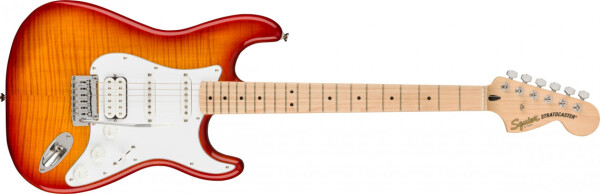 Fender Squier Affinity Series Stratocaster FMT HSS - Sienna Sunburst