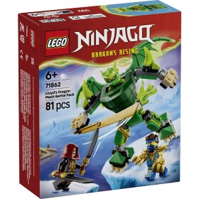 71862 LEGO® NINJAGO Sada drak Lloyds Mech Battle s akční figurkou a 3 figurkami