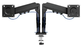 Tracer Double Armflex černá / Stolní držák monitoru a notebooku / VESA 100x100 / 13-32" / nosnost 18 kg (TRAUCH47660)