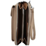 Stylová dámská crossbody peněženka Coveri Berllys, béžová