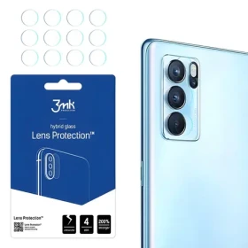 3mk Lens Protection Oppo Reno 6 Pro+ 5G PENM00 / Ochranné sklo na fotoaparát / Hybridní sklo / 4 ks