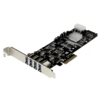 StarTech PCIe karta 4x USB-A / Řadič USB / PCIe / USB 3.2 Gen 1 / 2 nezávislé kanály (PEXUSB3S42V)