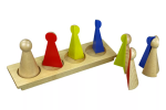Moyo Montessori Moyo Montessori Velké zlomkové kuželky se stojanem