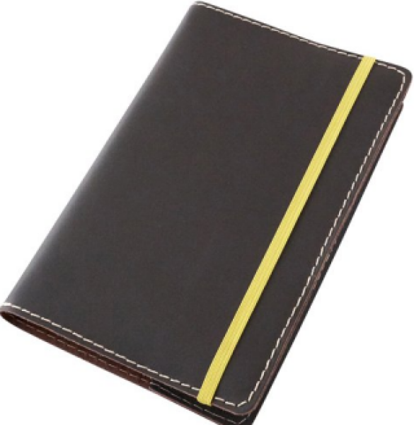 Kožený obal na diář Moleskine 14 cm kůže hnědá hladká