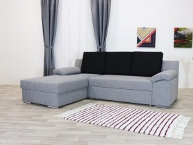 Nábytek VACULÍK Sedačka s otomanem PETRA - rozkládací + úložný prostor VARIANTA PROVEDENÍ: (š): 255 cm - opěry STANDART (48 cm)