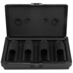 KS Tools 150.2310 Sada nástrčných hlavic s vstřikovacími tryskami 1/2, 4 ks