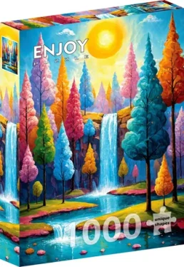 ENJOY Puzzle Lesní kaskáda