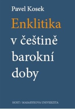 Enklitika češtině barokní doby